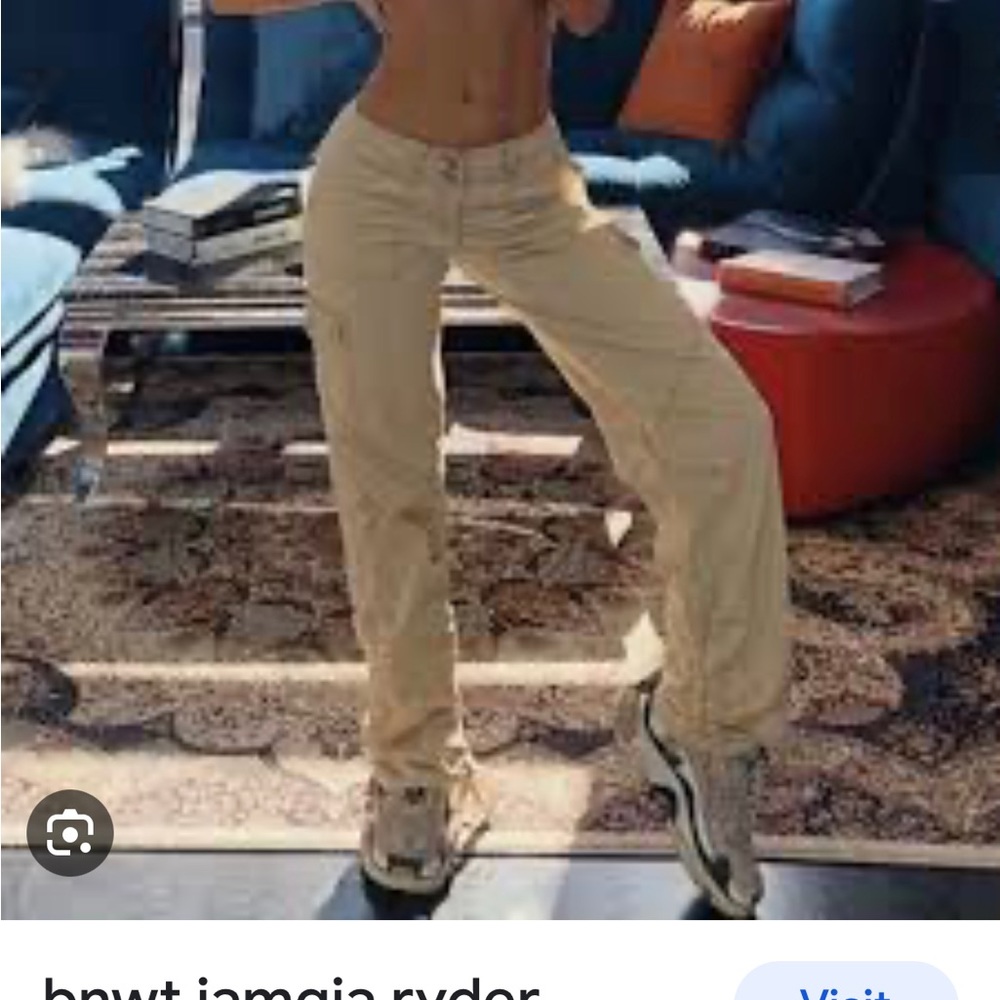 AMAZING RYDER CARGO PANT I.AM.GIA SIZE SMALL BEIGE - Picture 5 of 7